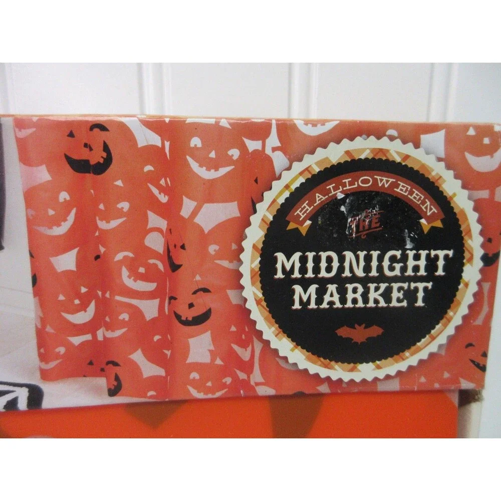 Halloween Pumpkin Jack O Lantern PEVA Shower Curtain 70
